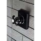 Single-Handle Wall Mount Three-Way Diverter Valve with Trim Kit