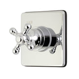 Single-Handle Wall Mount Three-Way Diverter Valve with Trim Kit