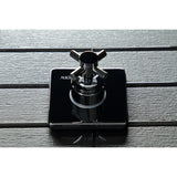 Concord Single-Handle Three-Way Diverter Valve with Square Trim Kit