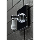 Single-Handle Wall Mount Three-Way Diverter Valve with Trim Kit