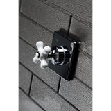 Single-Handle Wall Mount Three-Way Diverter Valve with Trim Kit