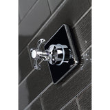 Single-Handle Wall Mount Three-Way Diverter Valve with Trim Kit