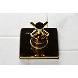 Concord Single-Handle Three-Way Diverter Valve with Square Trim Kit