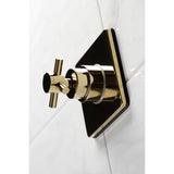 Concord Single-Handle Three-Way Diverter Valve with Square Trim Kit