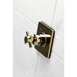 Concord Single-Handle Three-Way Diverter Valve with Square Trim Kit