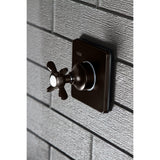 Single-Handle Wall Mount Three-Way Diverter Valve with Trim Kit