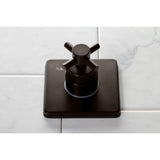 Concord Single-Handle Three-Way Diverter Valve with Square Trim Kit