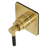 Kaiser Single-Handle Three-Way Diverter Valve with Square Trim Kit