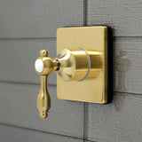 Tudor Single-Handle Wall Mount Three-Way Diverter Valve with Trim Kit