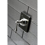 Single-Handle Wall Mount Three-Way Diverter Valve with Trim Kit