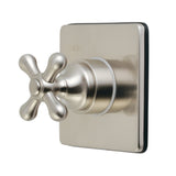 Single-Handle Wall Mount Three-Way Diverter Valve with Trim Kit