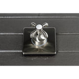 Single-Handle Wall Mount Three-Way Diverter Valve with Trim Kit