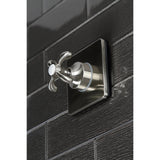 Single-Handle Wall Mount Three-Way Diverter Valve with Trim Kit