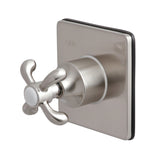 Single-Handle Wall Mount Three-Way Diverter Valve with Trim Kit