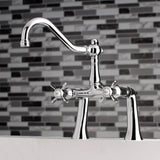 Essex Two-Handle 2-Hole Deck Mount Clawfoot Tub Faucet