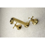 Metropolitan Two-Handle 3-Hole Wall Mount Roman Tub Faucet