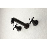 Metropolitan Two-Handle 3-Hole Wall Mount Roman Tub Faucet