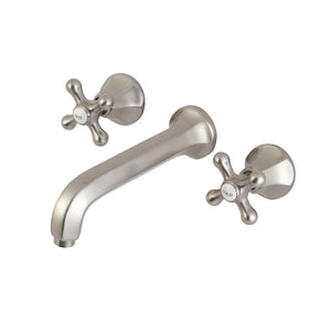 Metropolitan Two-Handle 3-Hole Wall Mount Roman Tub Faucet