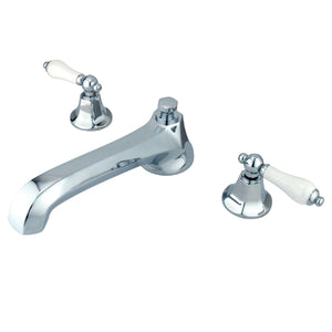 Metropolitan Two-Handle 3-Hole Deck Mount Roman Tub Faucet