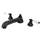 Metropolitan Two-Handle 3-Hole Deck Mount Roman Tub Faucet