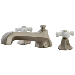 Metropolitan Two-Handle 3-Hole Deck Mount Roman Tub Faucet