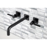 Kaiser Two-Handle 3-Hole Wall Mount Roman Tub Faucet