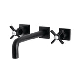 Millennium Two-Handle 3-Hole Wall Mount Roman Tub Faucet