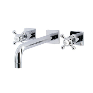 Metropolitan Two-Handle 3-Hole Wall Mount Roman Tub Faucet