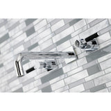 Kaiser Two-Handle 3-Hole Wall Mount Roman Tub Faucet