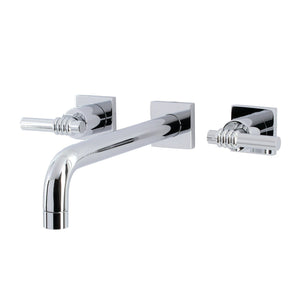 Milano Two-Handle 3-Hole Wall Mount Roman Tub Faucet