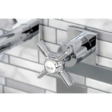 Millennium Two-Handle 3-Hole Wall Mount Roman Tub Faucet