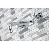 Millennium Two-Handle 3-Hole Wall Mount Roman Tub Faucet