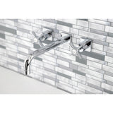 Millennium Two-Handle 3-Hole Wall Mount Roman Tub Faucet