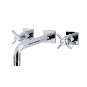 Millennium Two-Handle 3-Hole Wall Mount Roman Tub Faucet