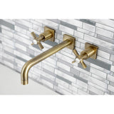 Millennium Two-Handle 3-Hole Wall Mount Roman Tub Faucet