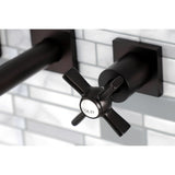 Millennium Two-Handle 3-Hole Wall Mount Roman Tub Faucet