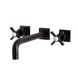 Millennium Two-Handle 3-Hole Wall Mount Roman Tub Faucet