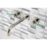 Kaiser Two-Handle 3-Hole Wall Mount Roman Tub Faucet