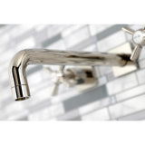 Millennium Two-Handle 3-Hole Wall Mount Roman Tub Faucet