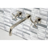 Millennium Two-Handle 3-Hole Wall Mount Roman Tub Faucet