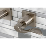 NuWave Two-Handle 3-Hole Wall Mount Roman Tub Faucet