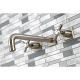 Millennium Two-Handle 3-Hole Wall Mount Roman Tub Faucet