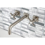 Millennium Two-Handle 3-Hole Wall Mount Roman Tub Faucet