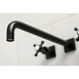 Metropolitan Two-Handle 3-Hole Wall Mount Roman Tub Faucet