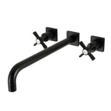 Millennium Two-Handle 3-Hole Wall Mount Roman Tub Faucet