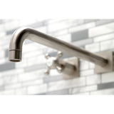 Metropolitan Two-Handle 3-Hole Wall Mount Roman Tub Faucet