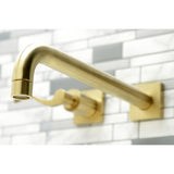 NuWave Two-Handle 3-Hole Wall Mount Roman Tub Faucet