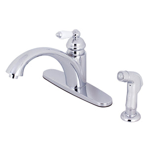 Vintage Single-Handle 2-or-4 Hole Deck Mount Kitchen Faucet