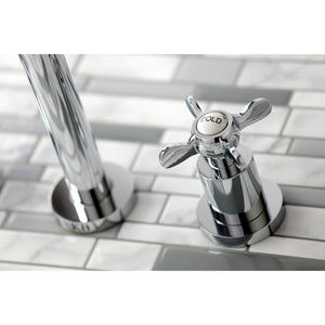 Essex Two-Handle 3-Hole Wall Mount Roman Tub Faucet