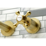 Metropolitan Two-Handle 3-Hole Wall Mount Roman Tub Faucet